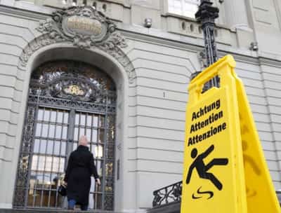 Image for Swiss National Bank says inflation battle not yet won