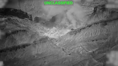 Image for US launches Iran strikes for ninth day as another American confirmed killed