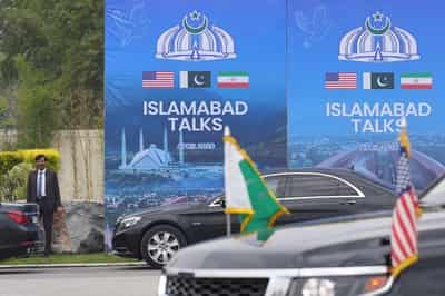 Image for Factbox-What are the main talking points at the US-Iran negotiations in Pakistan?