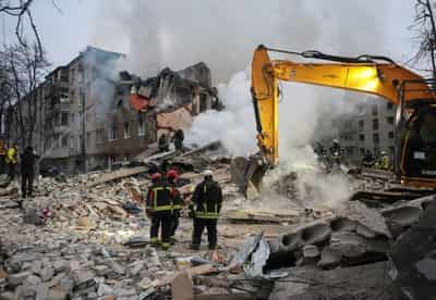 Image for Russian strike kills seven, including two children, in Ukraine's Kharkiv, governor says