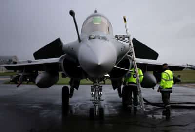 Image for Dassault Aviation tests AI algorithms on Rafale fighter jet