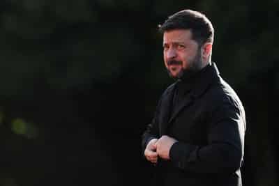 Image for Zelenskiy opts for more formal, calibrated wardrobe ahead of Trump meeting