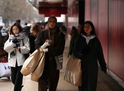 Image for UK shoppers stay cautious as fuel costs bite, surveys show