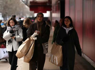 Image for UK shoppers stay cautious as fuel costs bite, surveys show