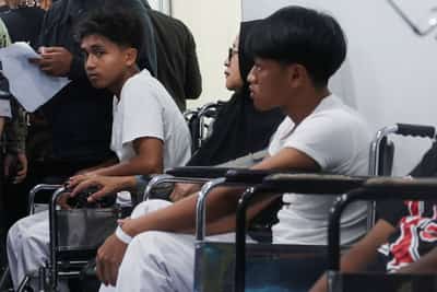 Image for Blasts injure dozens at Indonesian mosque, student suspected