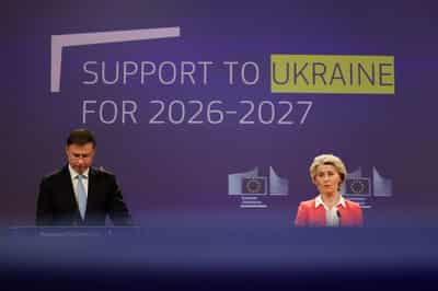 Image for EU to split Ukraine financial support with 30 billion euros for budget, 60 billion for military