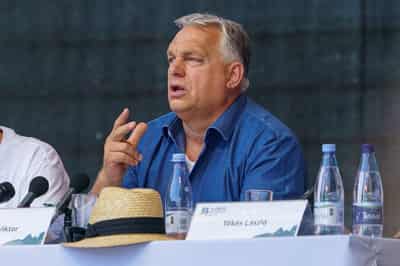 Image for Hungary's Orban predicts chaos if pro-EU party wins next election
