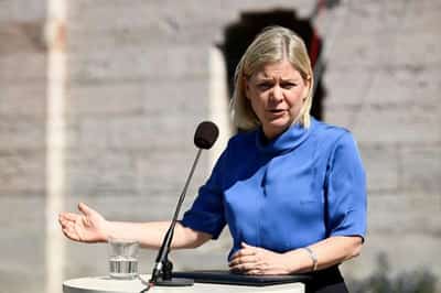Image for Swedish PM pledges billions to offset soaring energy bills as election nears