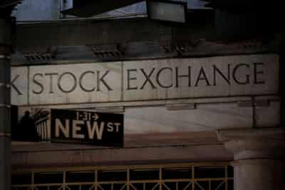 Image for Stocks edge down as investors hit pause, watch bond yields