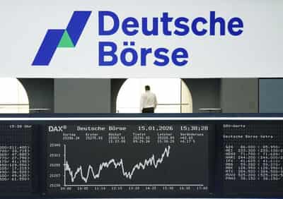 Image for European shares extend gains as oil retreats; Fed decision in focus