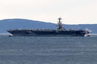 Image for US carrier Ford arrives in Croatia for repairs