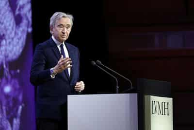 Image for LVMH CEO Arnault: Ask me again in 10 years about succession plans 