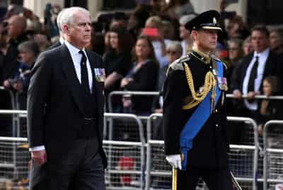 Image for Disgraced Prince Andrew, back in the spotlight but still out in the cold