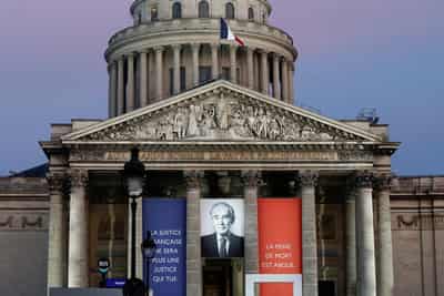 Image for Who is Robert Badinter, the late justice minister given France's highest honour?