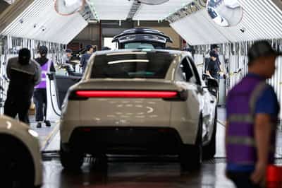 Image for Tesla's China-made EV sales rise 24.4% year on year in June