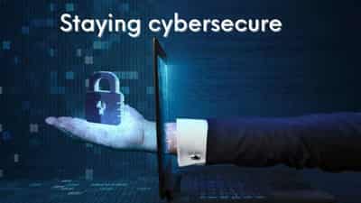 Image for Staying cybersecure in the workplace