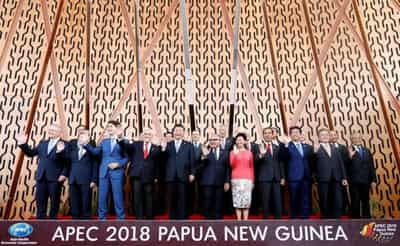 Image for World leaders pledge to redouble pandemic fight at special APEC meeting