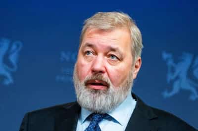 Image for Russian Nobel Peace Prize winner donates medal to fund for Ukrainian refugees
