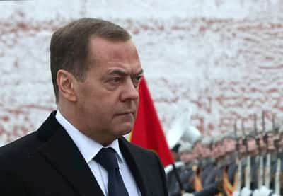 Image for Russia's Medvedev calls Ukraine's territory exchange proposals 'nonsense'