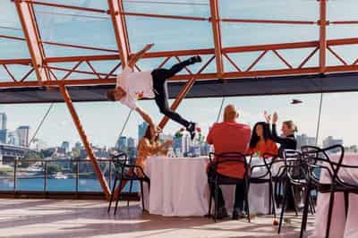 Image for Australian Freerunner backflips atop the Sydney Opera House