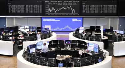 Image for European shares climb on bank earnings cheer, tech boost