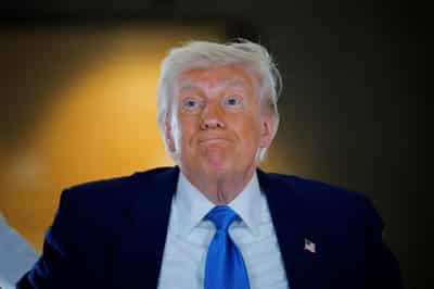 Image for Analysis-Trump's 'peacemaker' pledge takes big hit as Israel strikes Iran