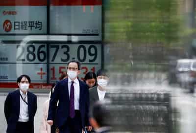 Image for Stocks slip, dollar rises ahead of US inflation data
