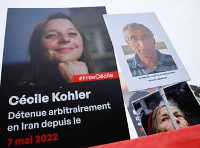 Image for France seeks to raise pressure on Iran over couple's detention