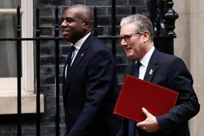 Image for UK deputy PM Lammy and senior minister Reed back Starmer