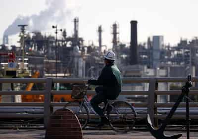 Image for Japan Feb Factory output to fall on global chip shortage: Reuters poll