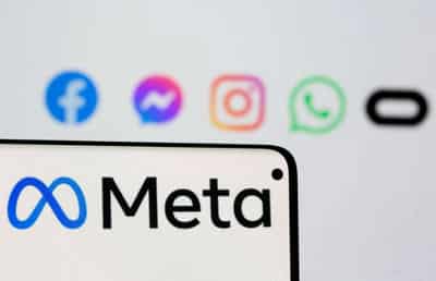 Image for Facebook parent Meta sees advertising jump, tops Wall Street targets