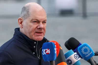 Image for Germany's chancellor Scholz calls interim Syrian leader al-Sharaa