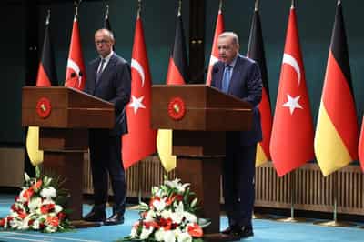 Image for Turkey and Germany must focus on joint defence projects, Erdogan says