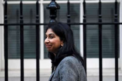 Image for UK interior minister Braverman quits over security issue, criticises government