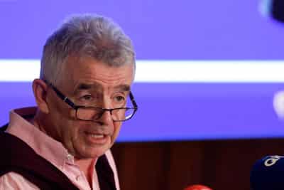 Image for Ryanair's O'Leary shrugs off Elon Musk takeover threat as feud rumbles on