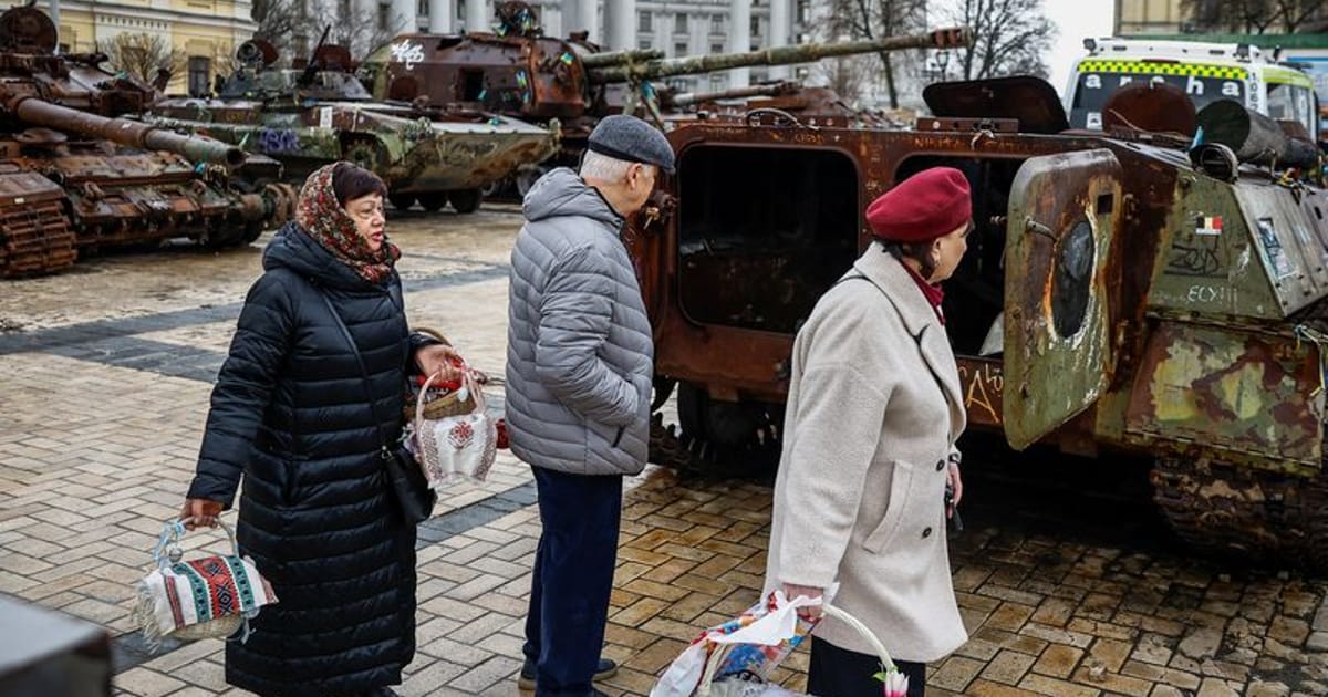 Russia Accuses Ukraine of Violating Easter Truce in Kursk Region