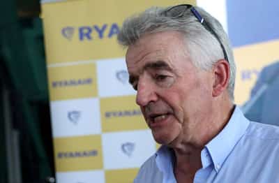 Image for Ryanair CEO says aviation sustainability targets are 'dying a death'
