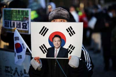 Image for South Korea's ex-president Yoon given 5-year jail term in first ruling over martial law