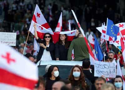 Image for 'Five minutes away from one-party dictatorship': Georgia's U-turn from Western path