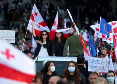 Image for 'Five minutes away from one-party dictatorship': Georgia's U-turn from Western path