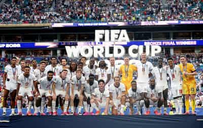 Image for Soccer-England survive France fightback to secure third place in Miami goalfest