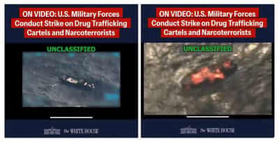 Image for Exclusive-In a first, US strike in Caribbean leaves survivors, US official says