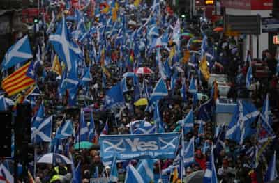 Image for Analysis: Pound&#8217;s post-Brexit calm may face Scottish independence test