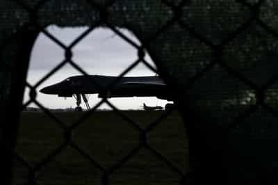 Image for US removes B-1 bombers from UK base amid security concerns