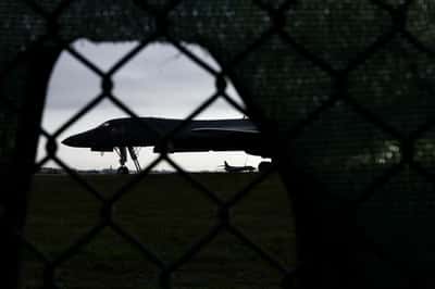 Image for US removes B-1 bombers from UK base amid security concerns