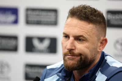 Image for Cricket-Sacked McCullum apologises for England's test results