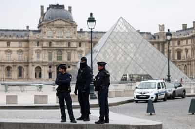 Image for Thieves rob priceless jewels from Paris' Louvre in brazen heist