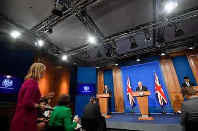 Image for UK PM Johnson raises taxes to tackle health and social care crisis