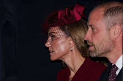 Image for UK's Prince William says murdered Southport girls will never be forgotten