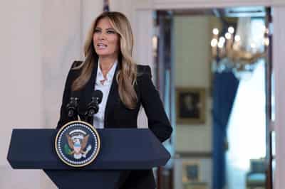 Image for Melania Trump says some children caught in Ukraine war returned to families after talks with Putin